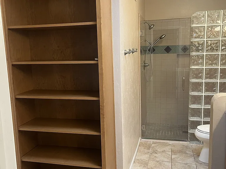 master bath, walk in shower
