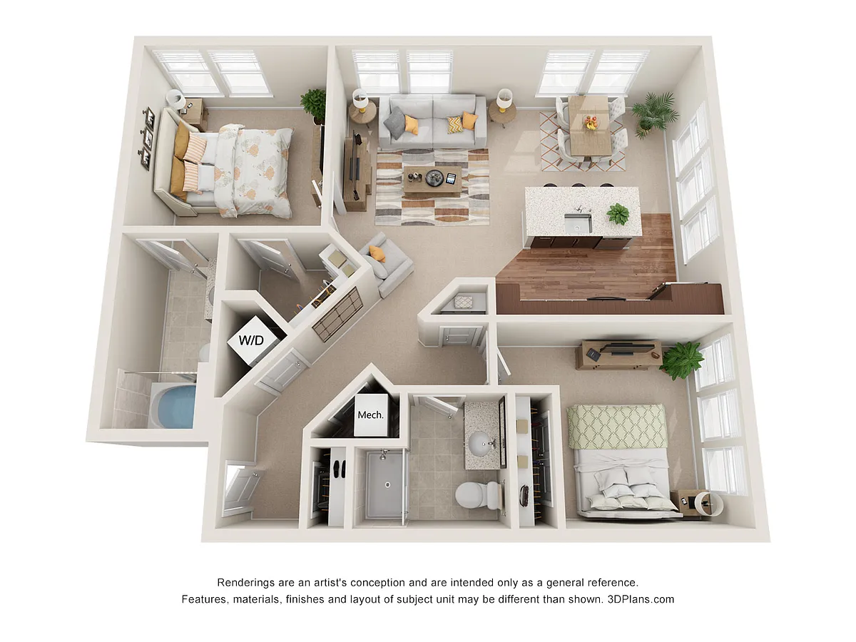 Floor plan Lyon