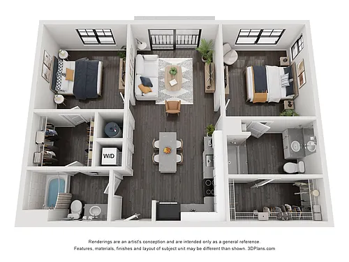 Floor plan Badin