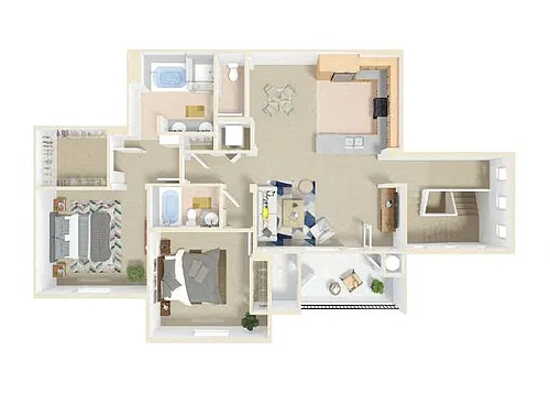 Floor plan Cabrillo