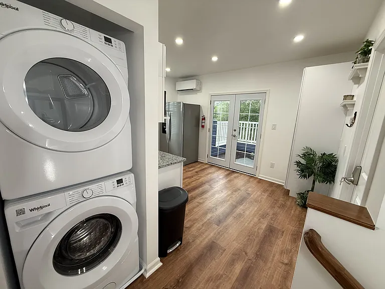 Shared space: second floor washer and dryer