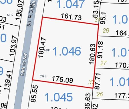 1st image of LOT 32 13th Ct SW