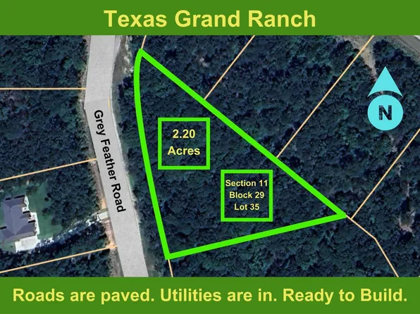 11-29-35 Grey Feather Rd Lot 35, Huntsville, TX 77340