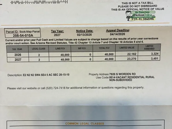 7920 S Worden Rd, Tucson, AZ 85735