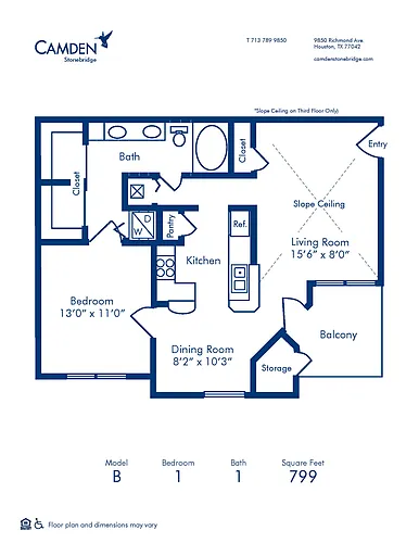 Floor plan B