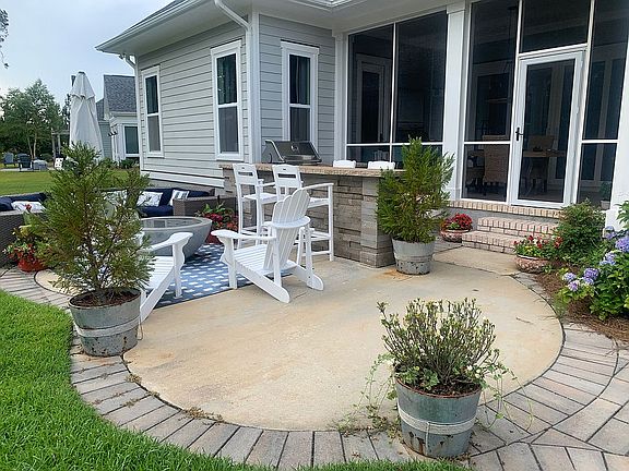 Summer kitchen and fire pit