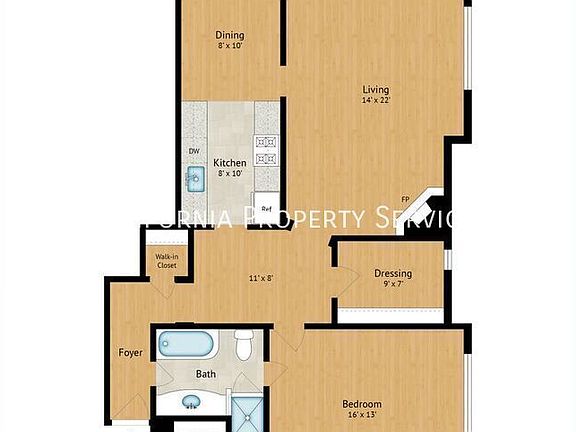 5th image of 3330 Pierce St APT 102