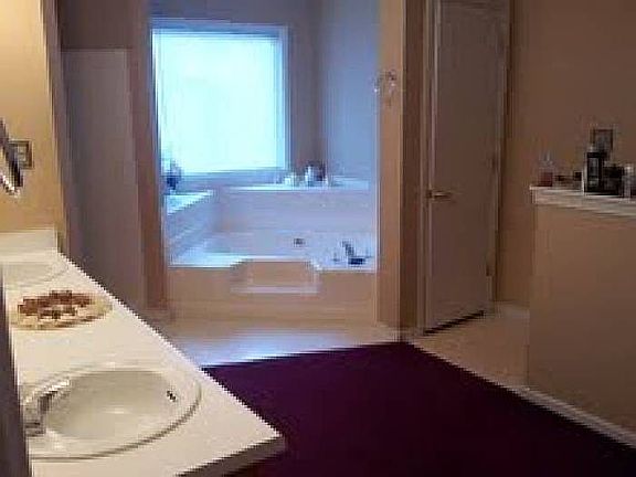 Large master bathroom!