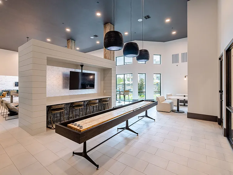 Social Lounge with TV and Gaming