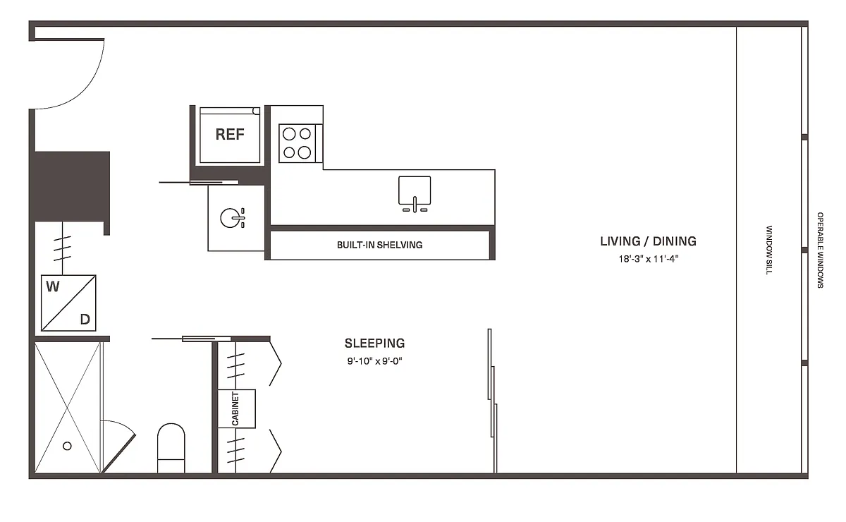 Floor plan M1