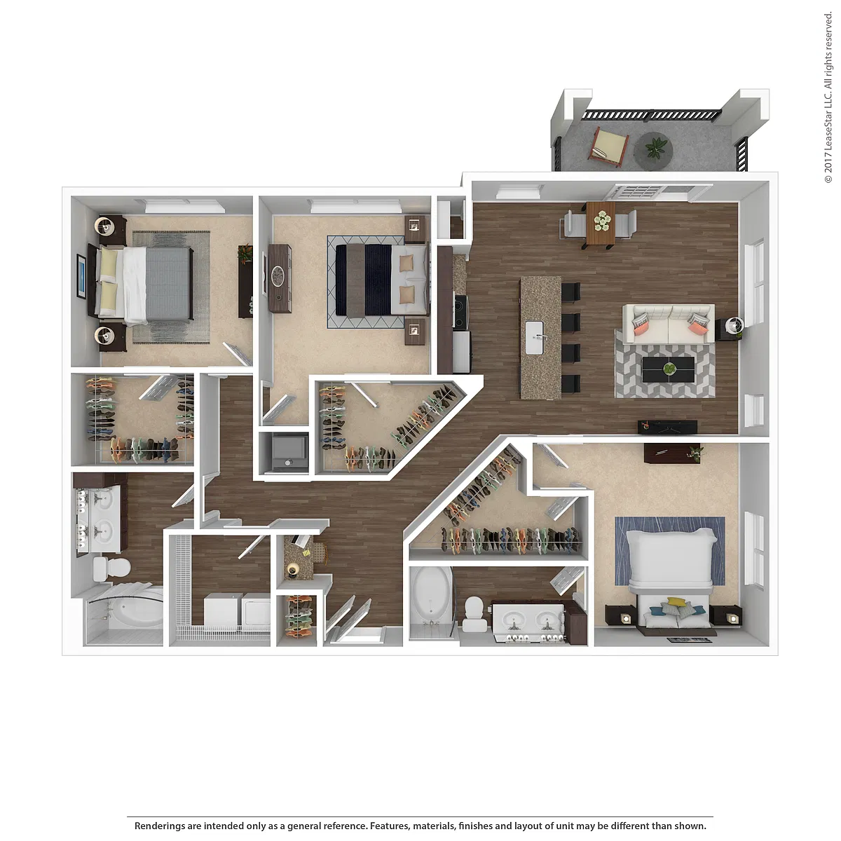Floor plan Teal