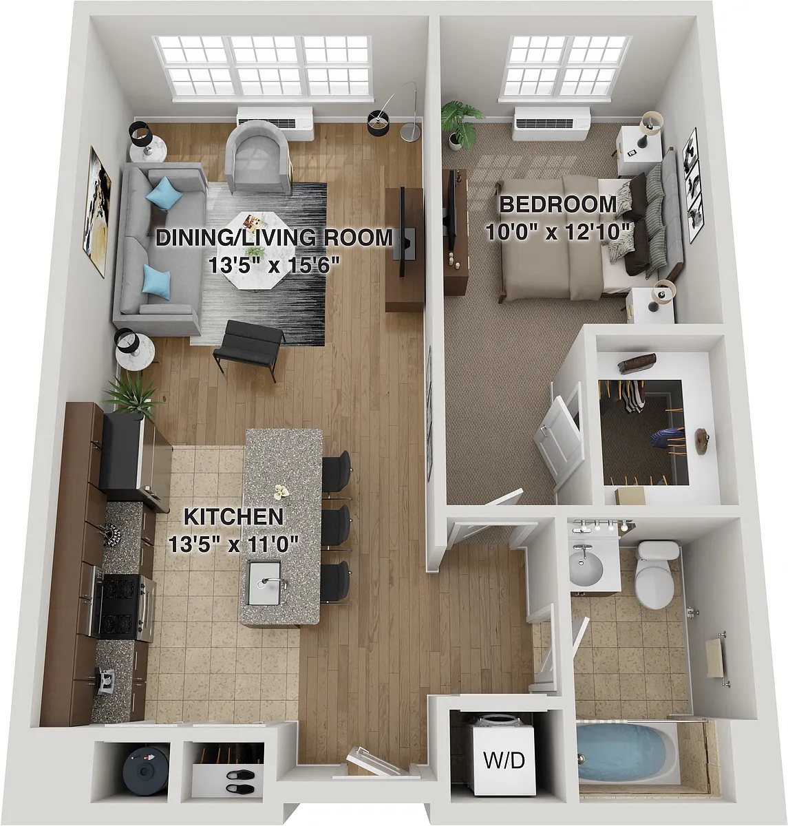 Floor plan Metro