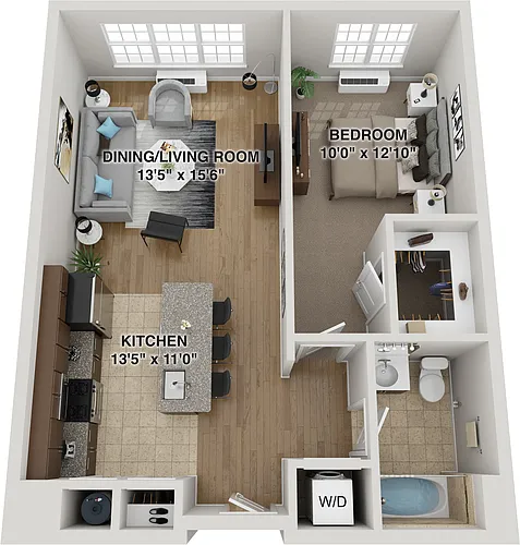 Floor plan Metro