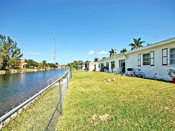 Backyard with Canal View
