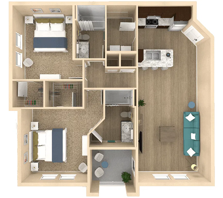 Floor plan Palm