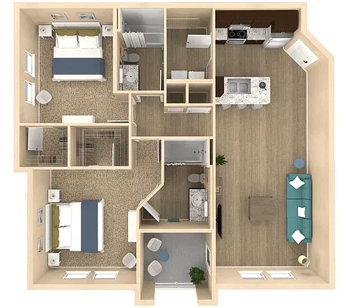 Floor plan Palm