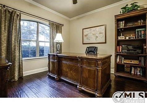 Private Study with French doors