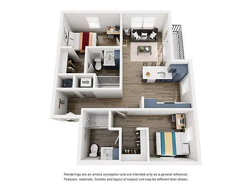 Floor plan B7