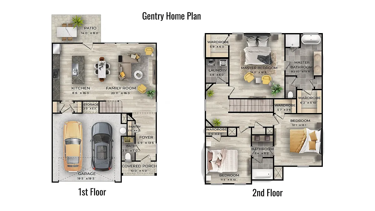 Floor plan Gentry