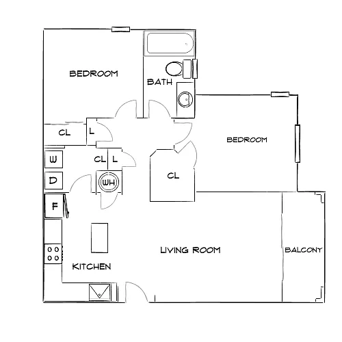 Floor plan Design 2A10
