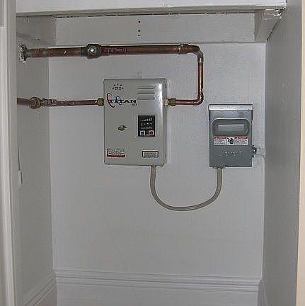 On demand water heater