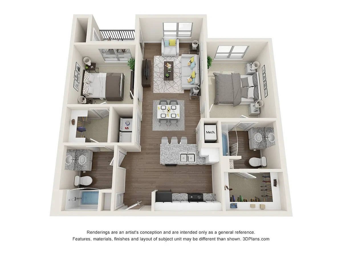 Floor plan B1