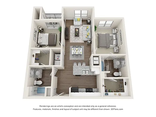 Floor plan B1