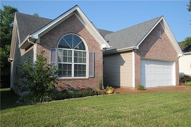 One story floor plan on a level lot, a short walk to the com