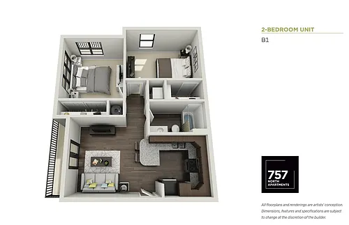 Floor plan B1
