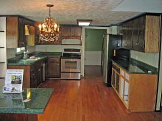 Another view of the lovely eat-in kitchen!