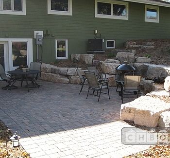 Rear View - Walkout patio
