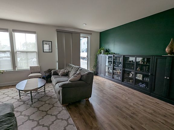 Living area off kitchen