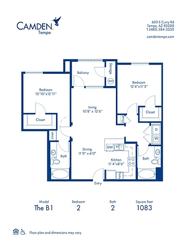 Floor plan The B1