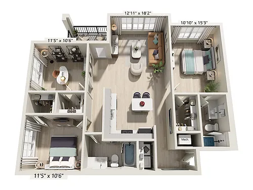 Floor plan C11