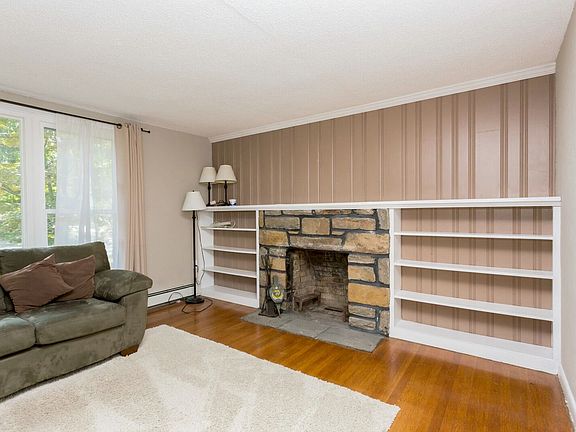 fireplace with built-ins