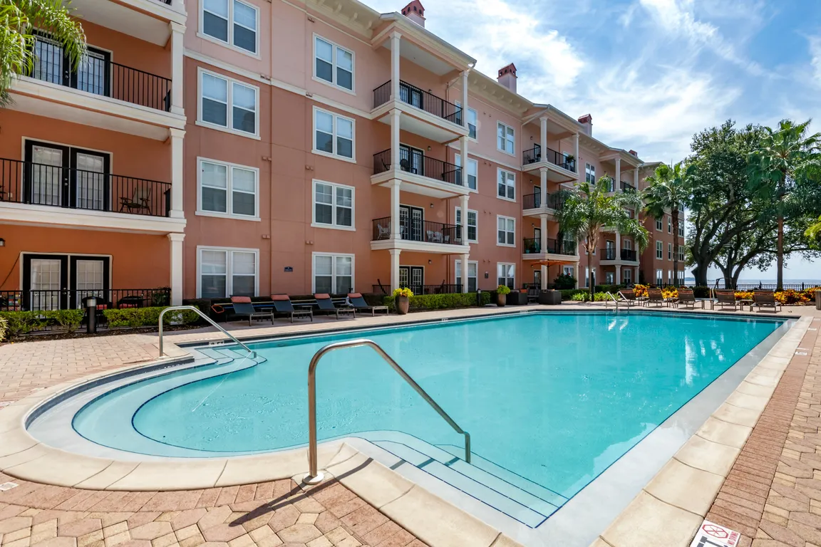 Soak up the sunshine by the sparkling pool