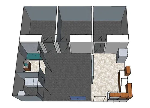 Floor plan Three Bedroom