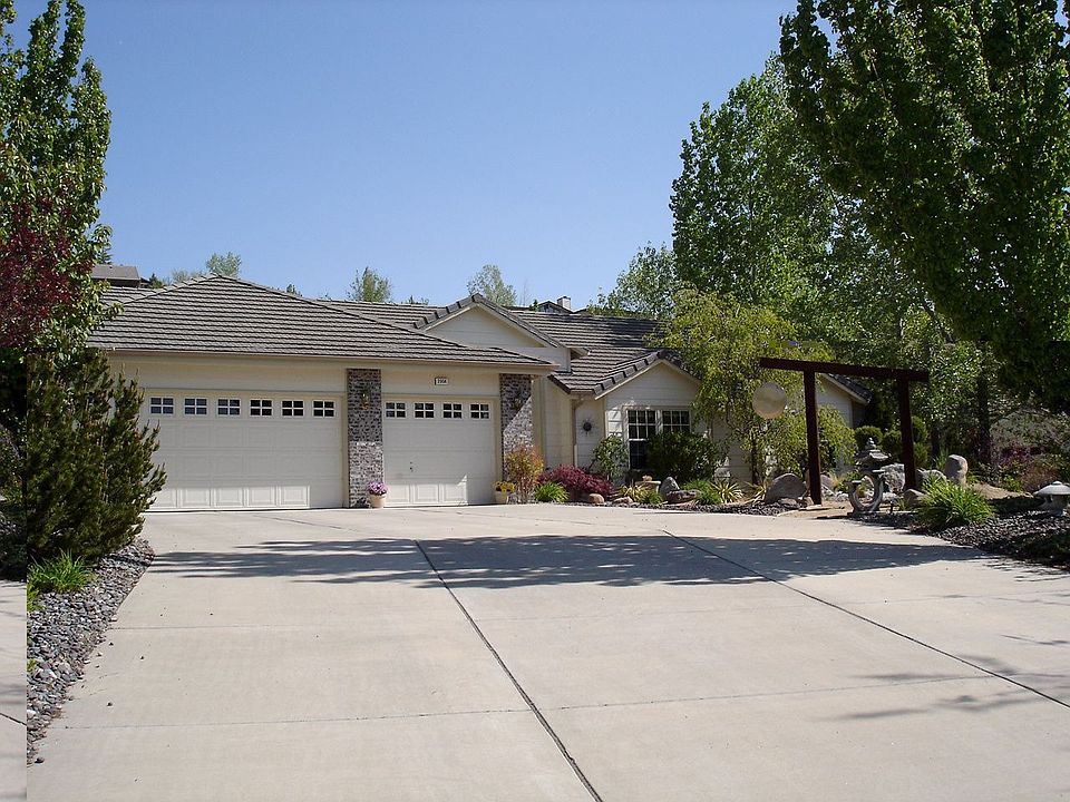 Front View w Glimpse of Asian Garden on Right