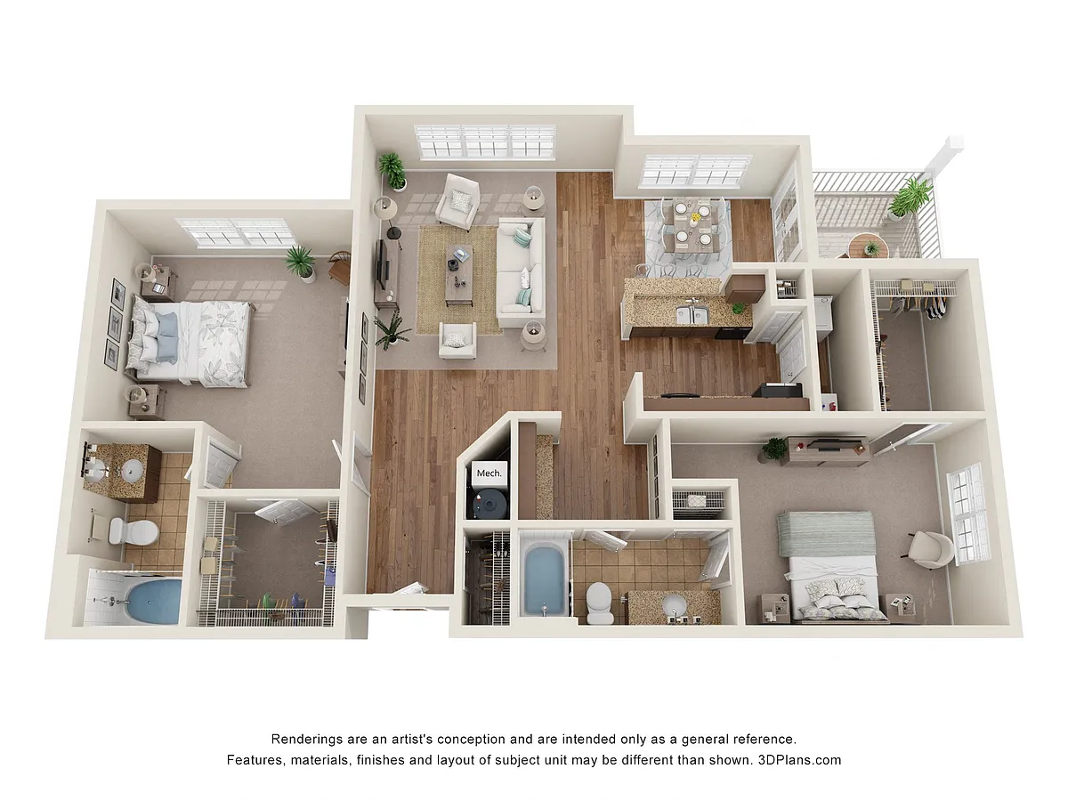 Floor plan Bay Tree