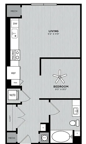 Floor plan S1 Crosby