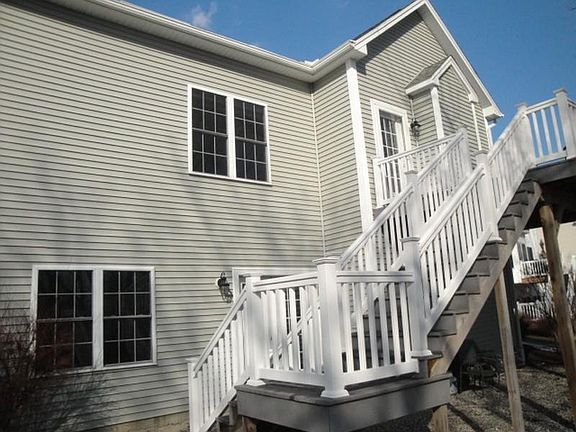 Rear Deck Stairs