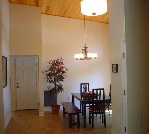 Formal dining space