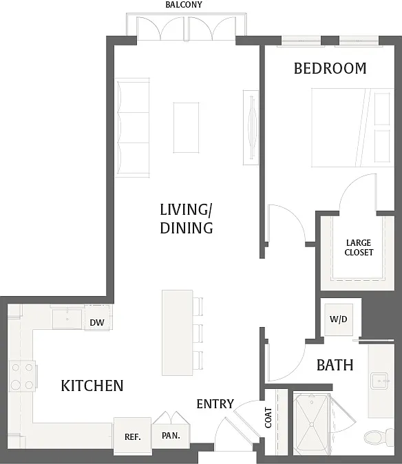 Floor plan San Paulo