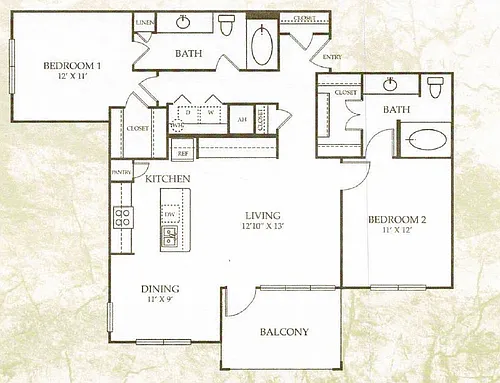Floor plan B2