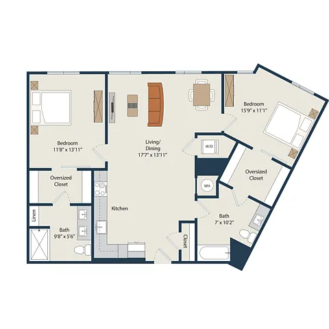 Floor plan B15