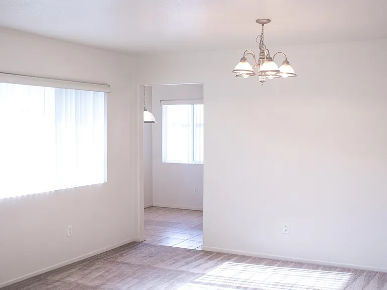 Dining room (open to living room space) or use as office space