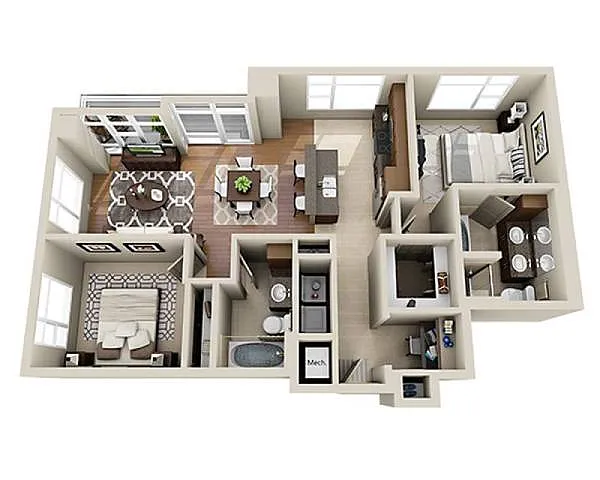 Floor plan Floorplan L