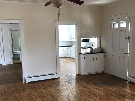 Living space into Kitchen
