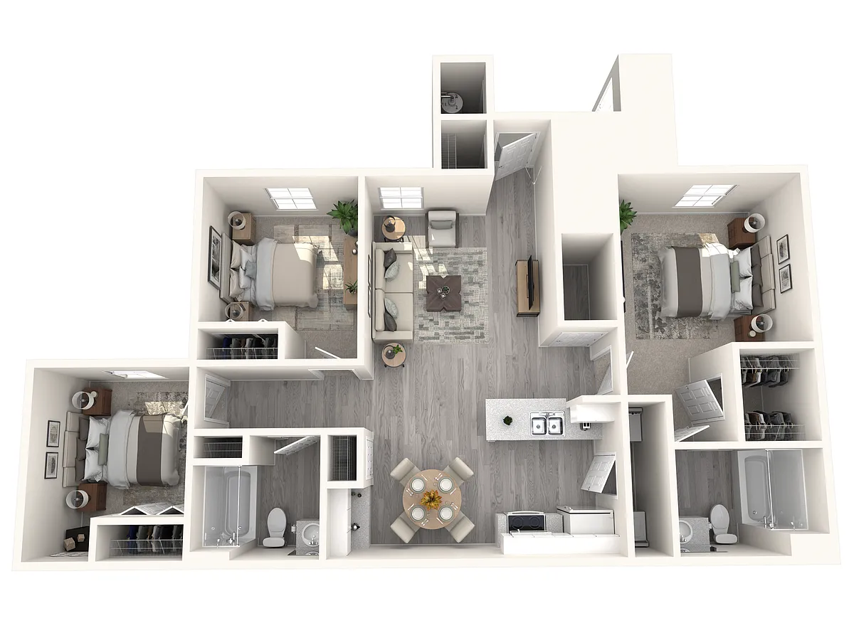Floor plan The Cholla Retreat