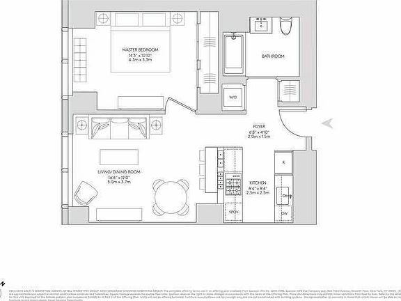 2nd image of 1 Manhattan Sq #65L